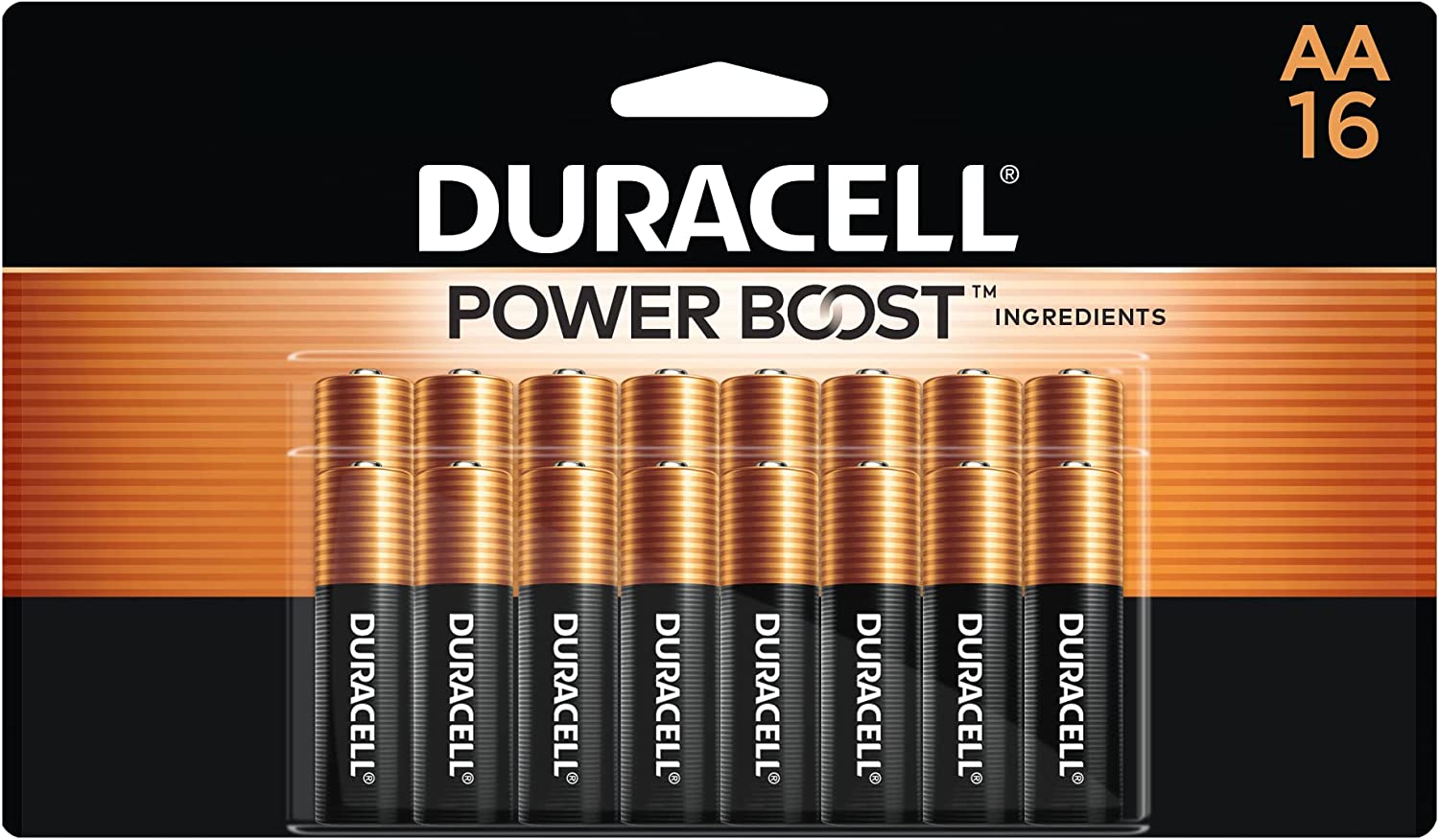Duracell Coppertop AA Batteries with Power Boost Ingredients