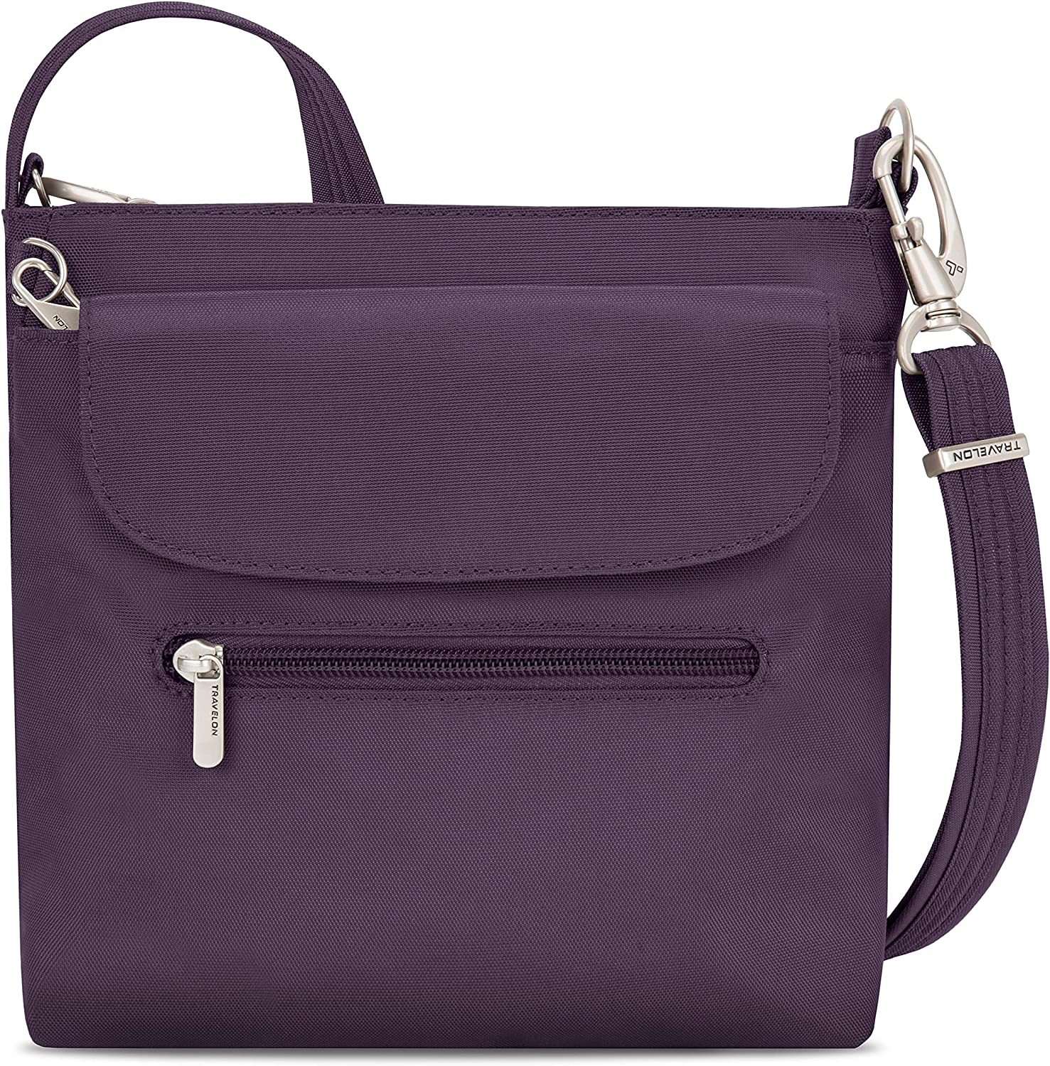 Travelon Women's Anti-Theft Classic Mini Shoulder Bag Sling Tote